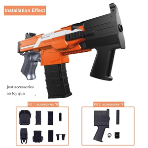 تفنگ اسباب بازی شارژی تیر فومی DIY EXPAND -اسباب بازی